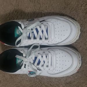 mens melted crayon air force 1